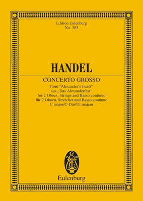 Concerto grosso C Major - Full Score