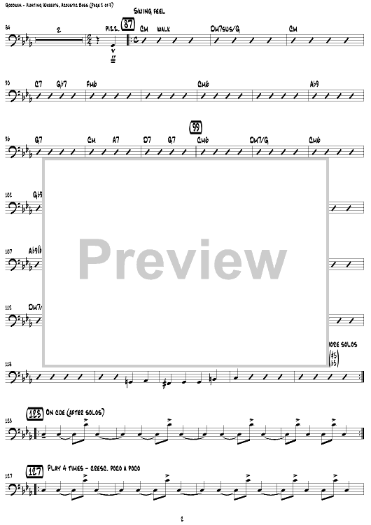 Hunting Wabbits - Acoustic Bass Hunting Wabbits - Acoustic Bass