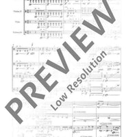 4th String Quartet - Score and Parts