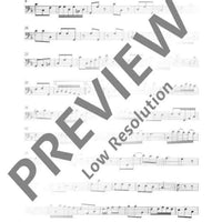 Trio sonata F Major - Score and Parts