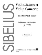 Violin Concerto D minor - Violin