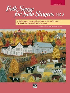 Folk Songs for Solo Singers, Vol. 2 - Medium High Voice