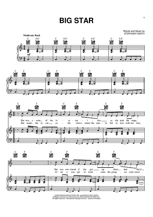 big star reel big fish chords Big Star
