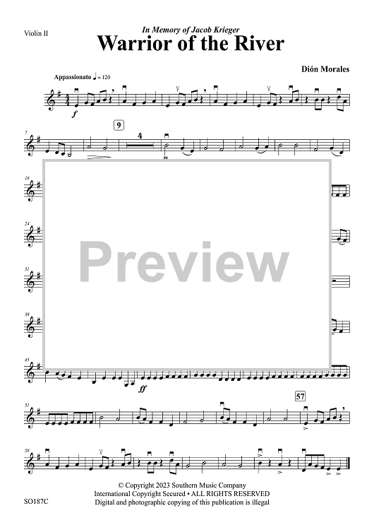 Warrior Of The River Violin 2 Sheet Music For String Orchestra warrior-of-the-river-violin-2-sheet-music-for-string-orchestra