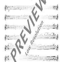 Vier Spiegelkanons - Performing Score