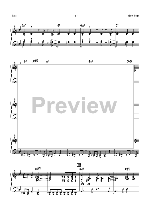 Night Vision - Piano