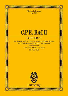 Concerto A minor - Full Score