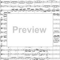 Clavier Concerto No. 7 in G Minor, BWV1058 Mvmt. 1 - Score