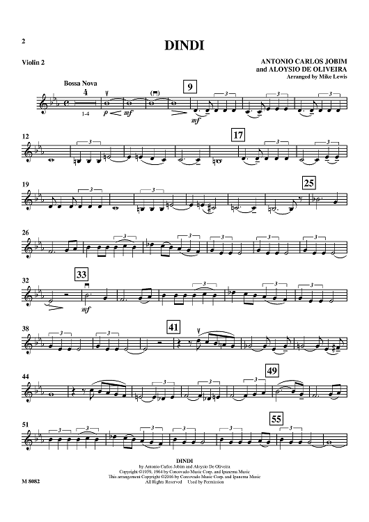 Dindi - Violin 2