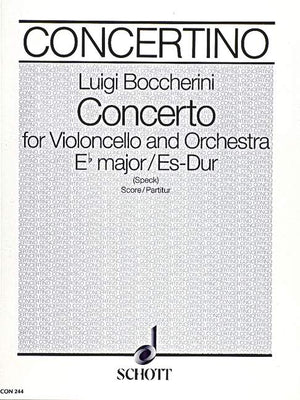 Concerto E flat Major - Score