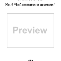 Stabat Mater, Op. 58: No. 9, Inflammatus Et Accensus