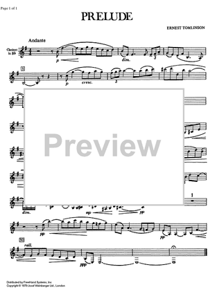 Difficult 2/1 - Prelude - Clarinet
