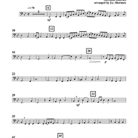 Canzon Seconda a Quattro for Tuba/Euphonium Quartet - Tuba 1