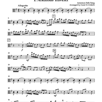 Arkansas Traveler Collection - for String Trio - Viola