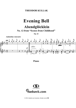 Evening Bell - No. 12 from "Scenes from Childhood" Op. 62