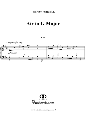 Air in G Major