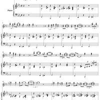 Wabash Blues - Piano Score