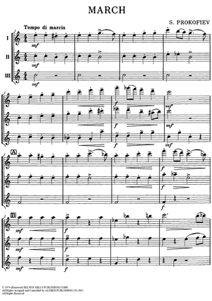 March - Flute / Piccolo