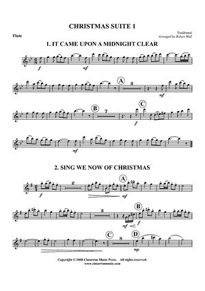 Christmas Suite 1 - Flute