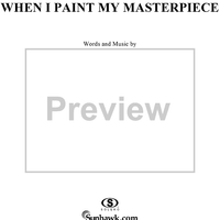 When I Paint My Masterpiece