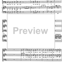 Messa breve in Re (Missa brevis in D Major) - Score