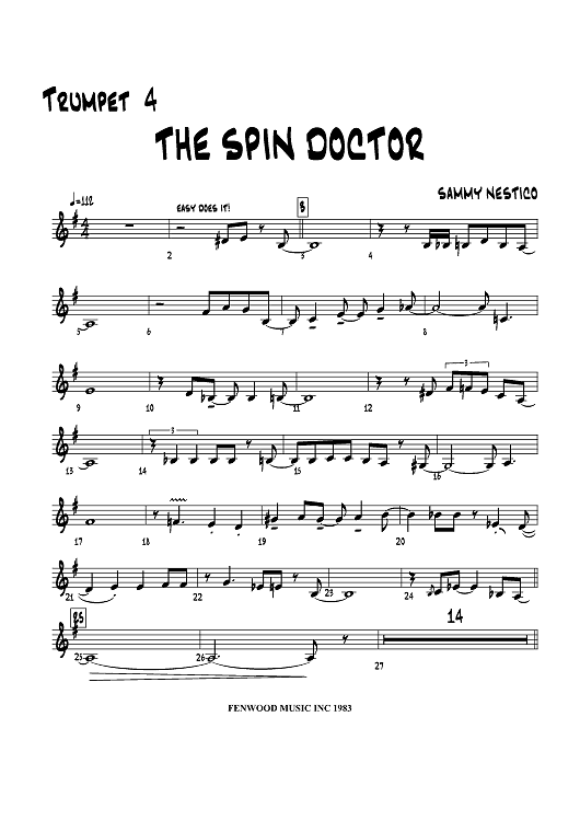 The Spin Doctor - Trumpet 4