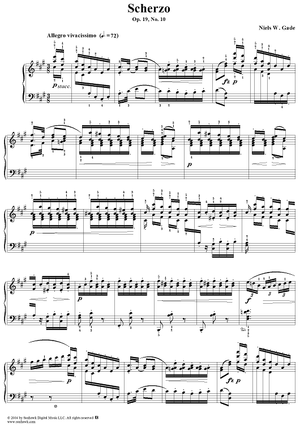 Scherzo, Op. 19, No. 10