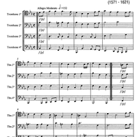 La Bourrée - Score