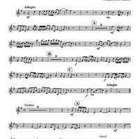 Sonata I, Op. 3 - Trumpet 1 in Bb