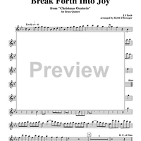 Break Forth Into Joy - Trumpet 1