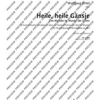 Heile, heile Gänsje - Score and Parts
