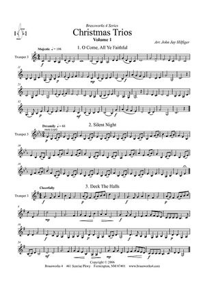 Christmas Trios, Volume 1 - Trumpet 3