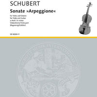 Sonata "Arpeggione" in A minor - Viola