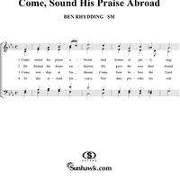 Come, Sound His Praise Abroad