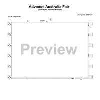 Waltzing Matilda & Advance Australia Fair - Trombone 4