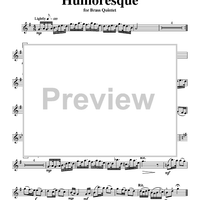 Humoresque - Trumpet 1