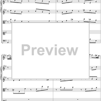 Soprano aria from Cantata no. 32  ("Liebster Jesu, mein Verlangen") - Full Score