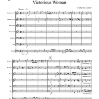 Fanfare For The Victorious Woman - Score