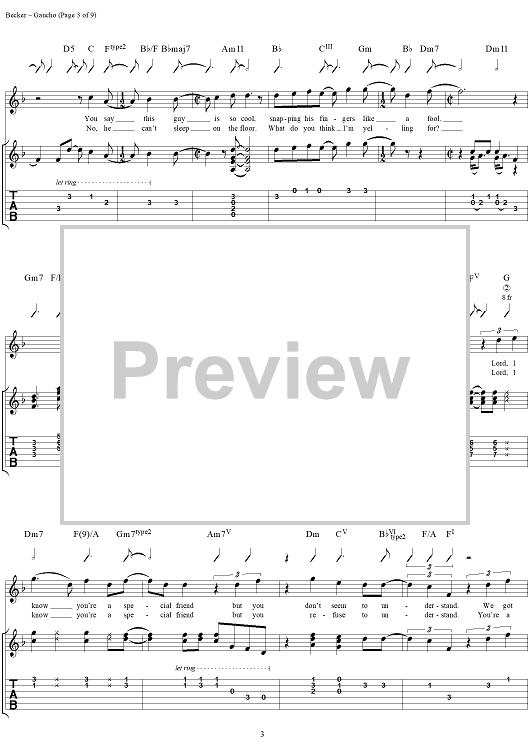 Solo Guitarra José Luis Montón 楽譜 NOTES ON GUITAR Sheet Music and Tab for Guitar (Solo