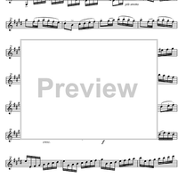 Sonata E Major - Violin