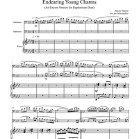 Believe Me If All Those Endearing Young Charms - Piano Score