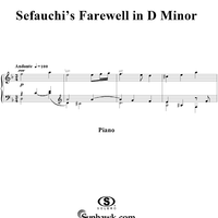 Sefauchi's Farewell in D Minor