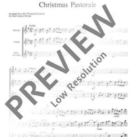 Christmas Pastoral g major in G major - Performing Score