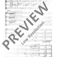 Quartet in C major - Score and Parts