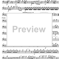 Divertimento Eb Major KV289 - Bassoon 1