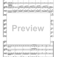 Rondo alla turca (Sonata in A, mvmt. 3) - Score