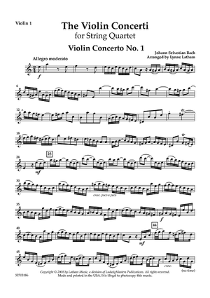 The Violin Concerti - Violin 1