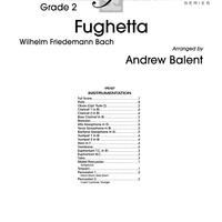Fughetta - Score