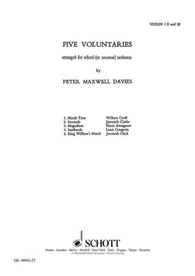 5 Voluntaries - Double Bass
