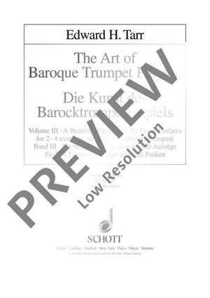 Die Kunst des Barocktrompetenspiels - Timpani